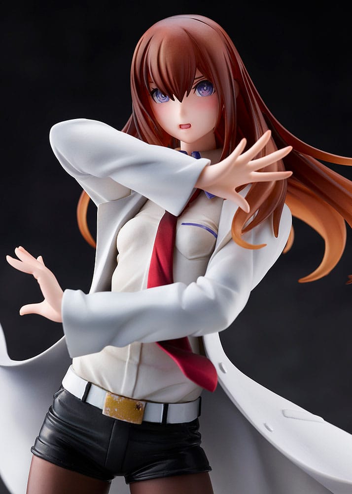 Steins Gate PVC Statue 1/7 Kurisu Makise (Lab Coat Style) 22 cm