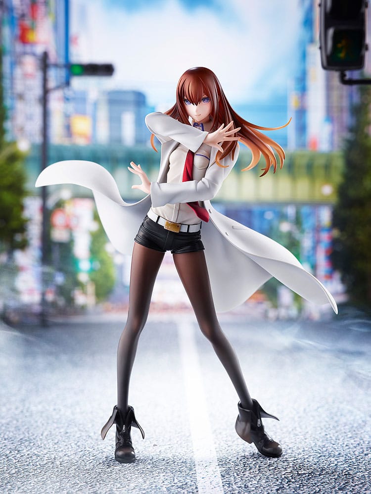 Steins Gate PVC Statue 1/7 Kurisu Makise (Lab Coat Style) 22 cm