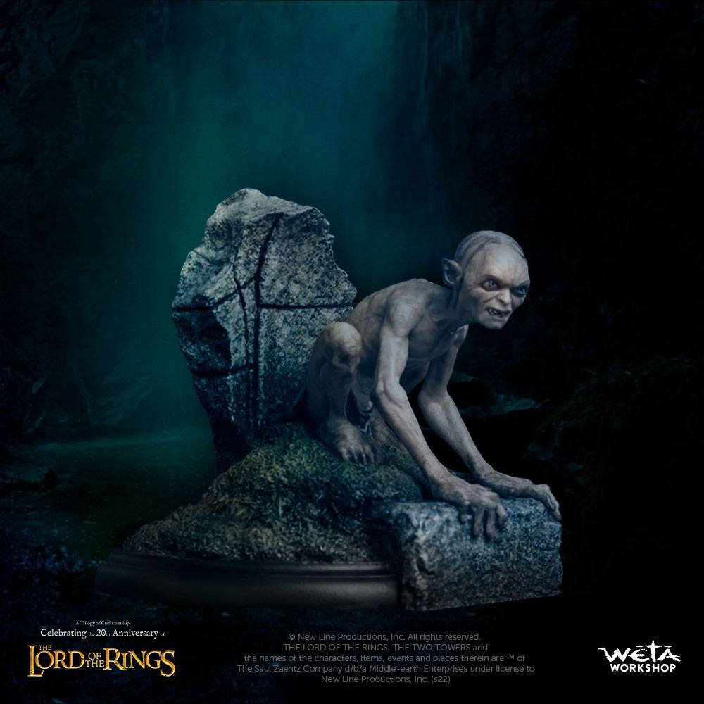 Lord of the Rings Mini Statue Gollum, Guide to Mordor 11 cm