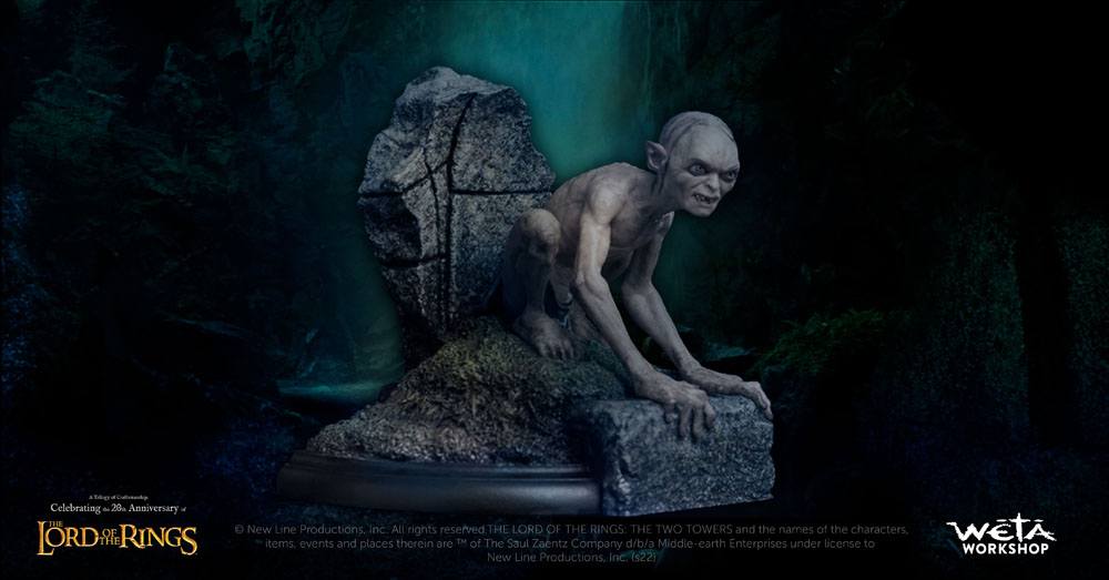 Lord of the Rings Mini Statue Gollum, Guide to Mordor 11 cm