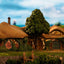 Lord of the Rings Statue The Green Dragon Inn