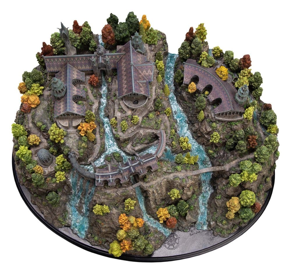 The Lord of the Rings Miniature Environment Rivendell 28 cm