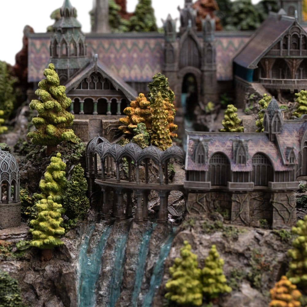 The Lord of the Rings Miniature Environment Rivendell 28 cm