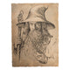 The Hobbit Art Print Portrait of Gandalf the Grey 21 x 28 cm