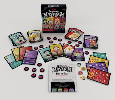 Dungeons &amp; Dragons Card Game Dungeon Mayhem french