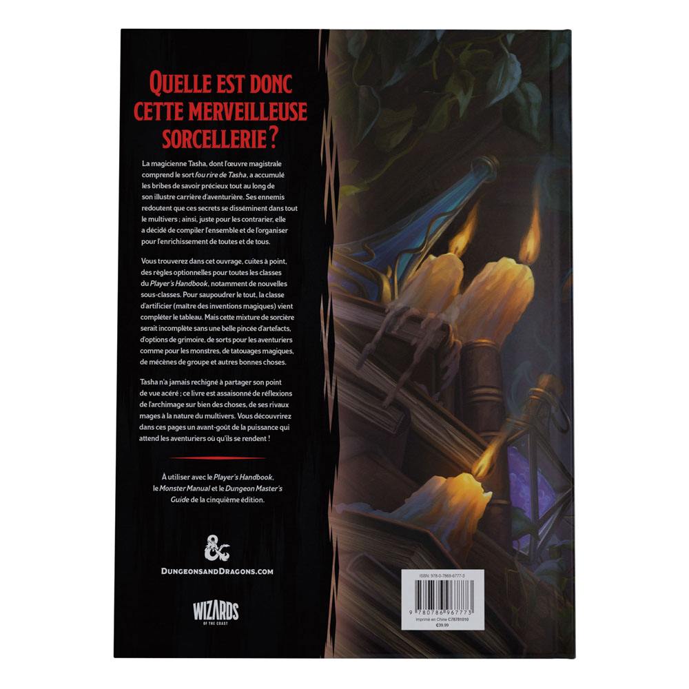 Dungeons & Dragons RPG Le Chaudron des Merveilles de Tasha french