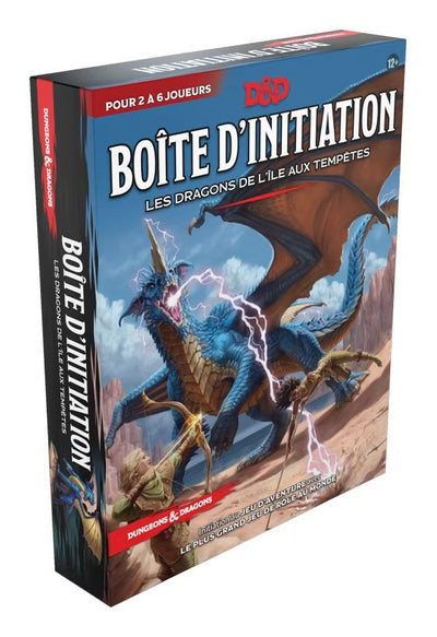 Dungeons &amp; Dragons RPG Initiation Box : Les Dragons de l'Île aux Tempêtes french
