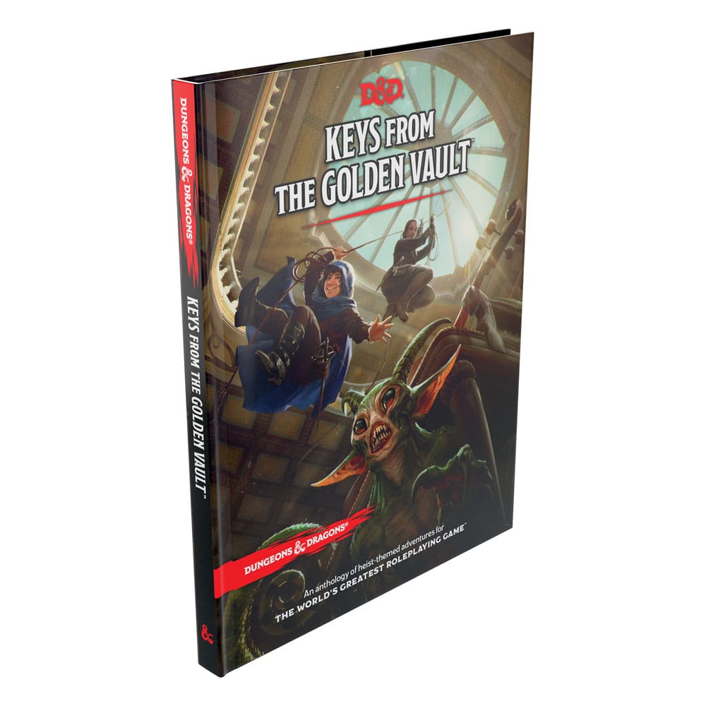 Dungeons &amp; Dragons RPG Adventure Keys from the Golden Vault english