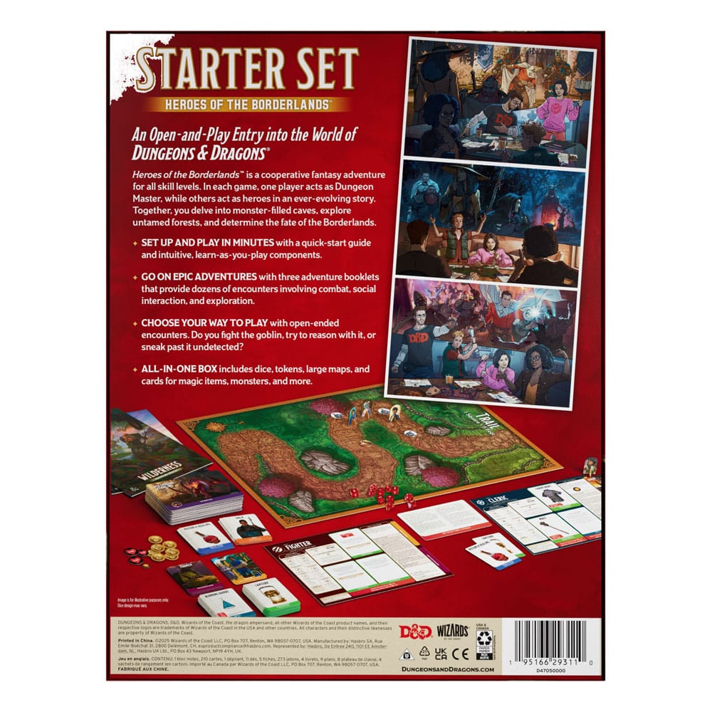 Dungeons & Dragons RPG Starter Set: Heroes of the Borderlands english
