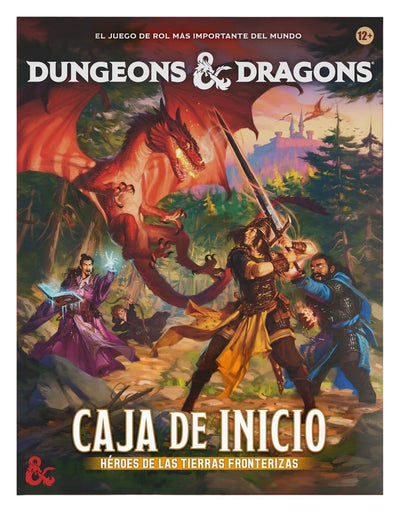 Dungeons &amp; Dragons RPG Starter Set: Héroes de las tierras fronterizas spanish