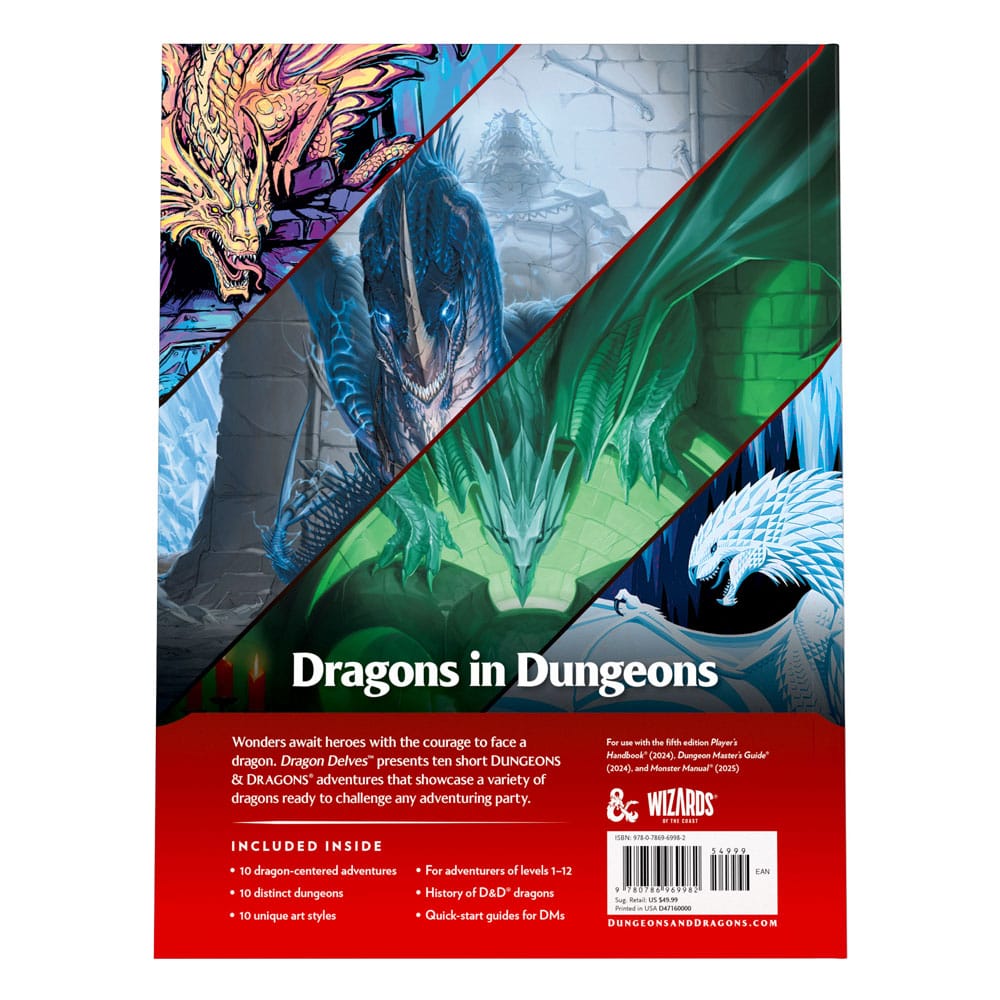 Dungeons & Dragons RPG Dragon Delves: An Adventure Anthology english - Damaged packaging