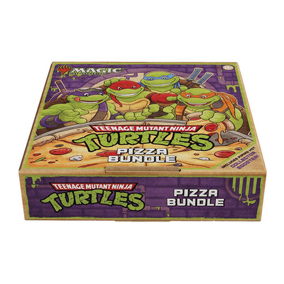 Magic the Gathering Teenage Mutant Ninja Turtles Pizza Bundle english