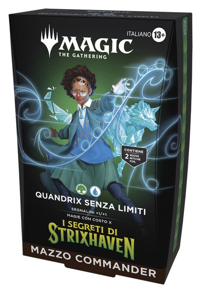 Magic the Gathering I Segreti di Strixhaven Commander Decks Case (5) italian
