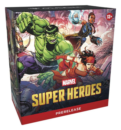 Magic the Gathering Marvel Super Heroes Prerelease Packs Case (15) english