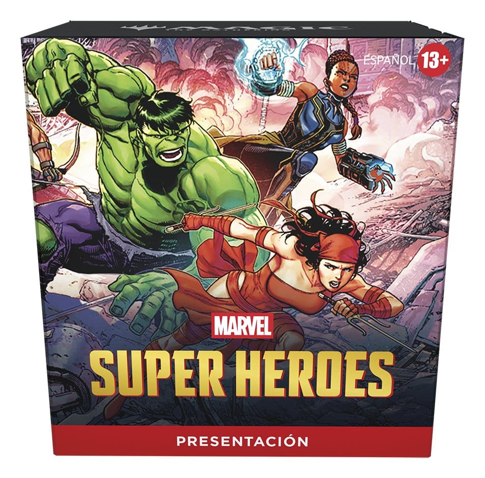 Magic the Gathering Marvel Super Heroes Prerelease Packs Case (15) spanish