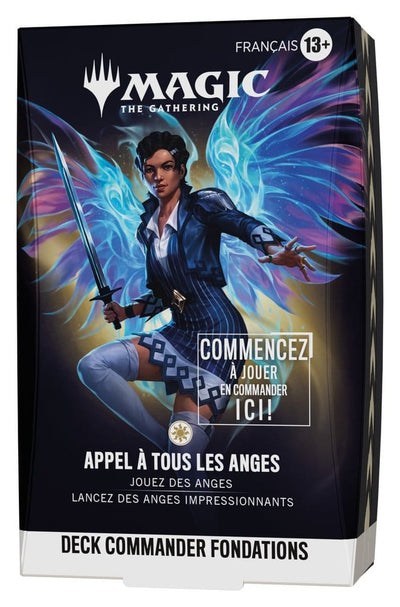 Magic the Gathering Foundations Commander Decks Case (5) french