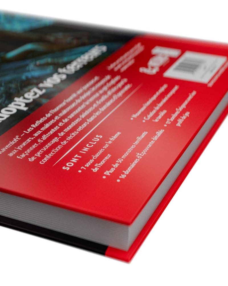Dungeons & Dragons RPG Ravenloft: Les Reflets de l'Horreur Book *French Version*