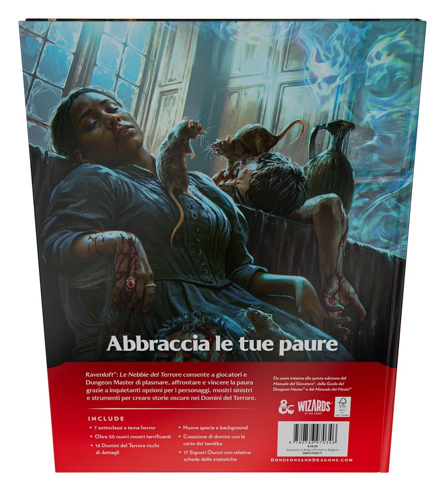 Dungeons & Dragons RPG Ravenloft: Le Nebbie des Terrore Book *Italian Version*