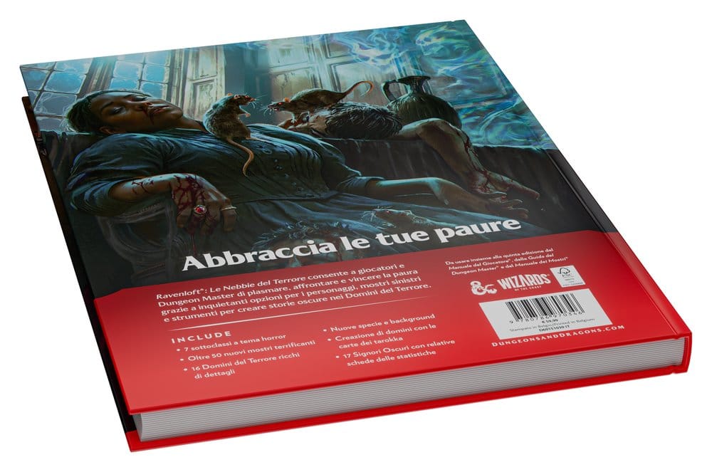 Dungeons & Dragons RPG Ravenloft: Le Nebbie des Terrore Book *Italian Version*