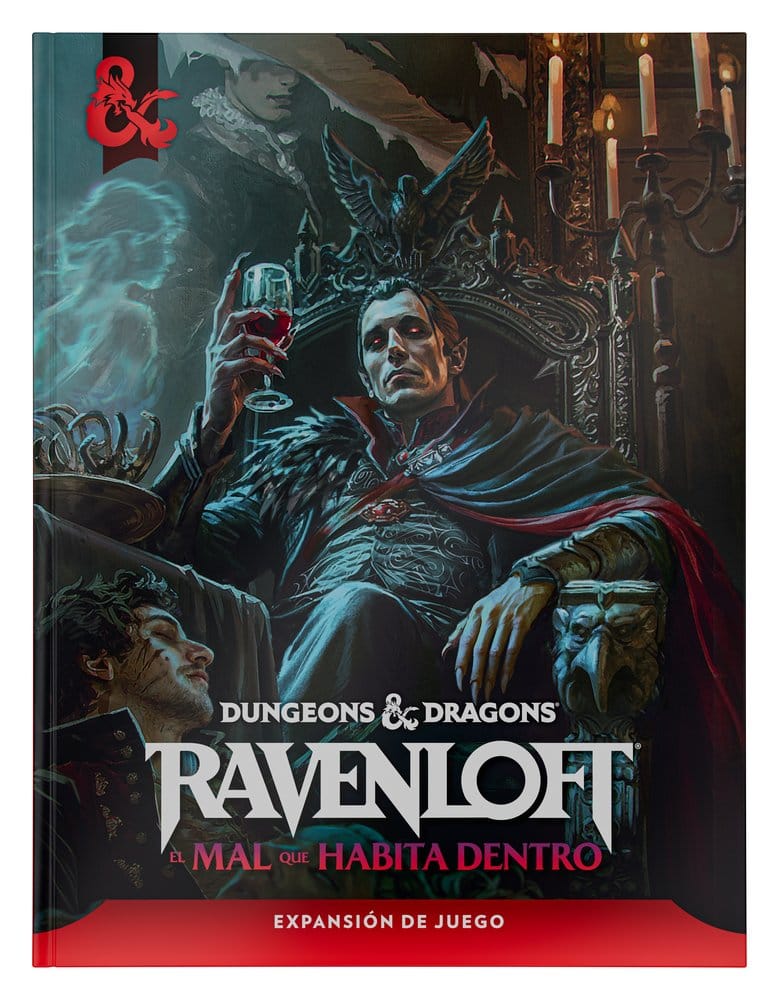 Dungeons & Dragons RPG Ravenloft: El Mal que Habita Dentro Book *Spanish Version*