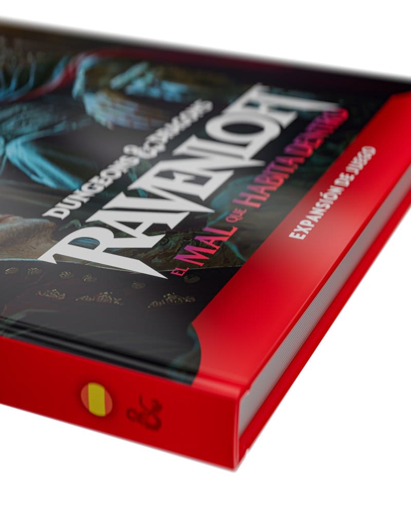 Dungeons & Dragons RPG Ravenloft: El Mal que Habita Dentro Book *Spanish Version*