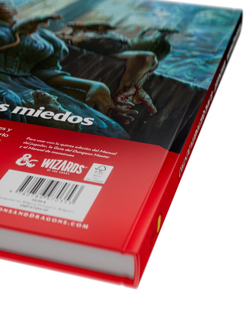 Dungeons & Dragons RPG Ravenloft: El Mal que Habita Dentro Book *Spanish Version*