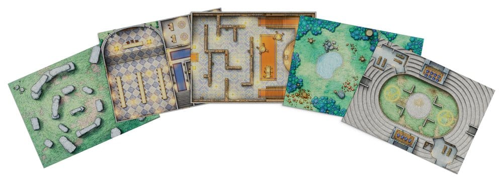 Dungeons & Dragons RPG Arcana Unleashed: Map Pack *English Version*
