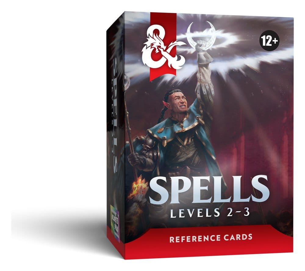 Dungeons & Dragons RPG Reference Cards: Spells (Levels 2-3) *English Version*