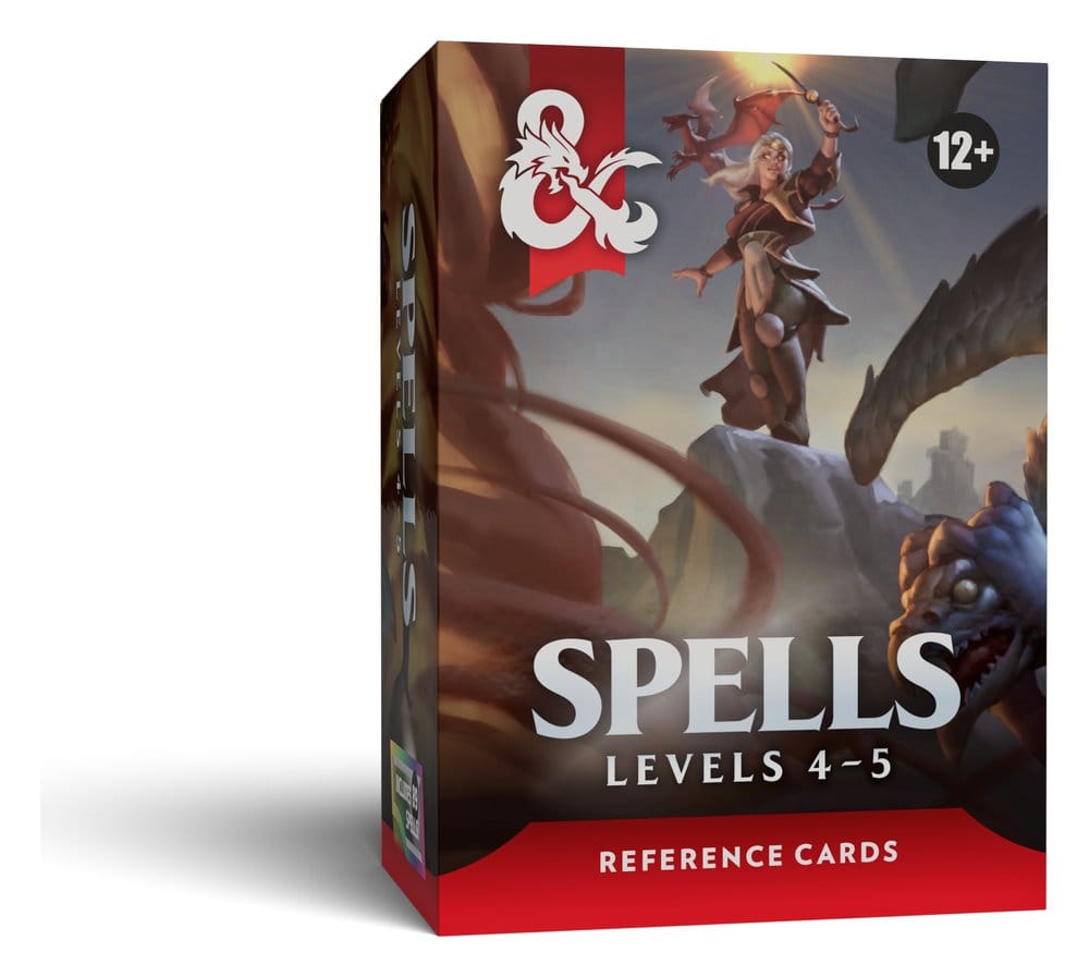 Dungeons & Dragons RPG Reference Cards: Spells (Levels 4-5) *English Version*