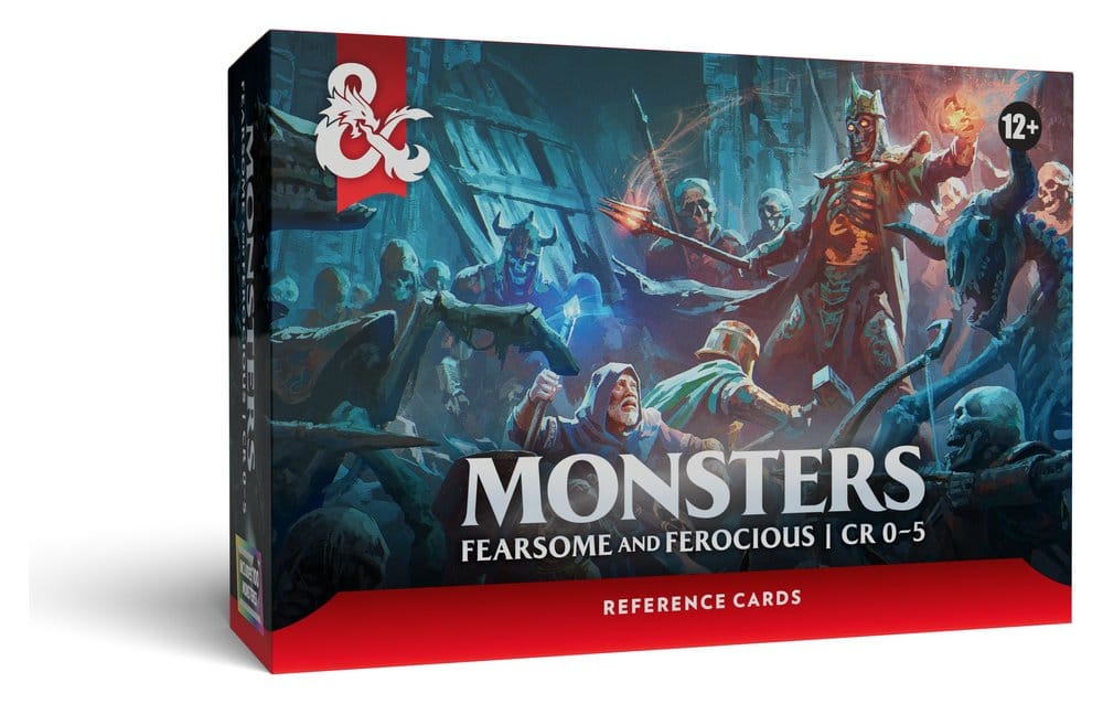 Dungeons & Dragons RPG Reference Cards: Monsters (Fearsome and Ferocious) *English Version*
