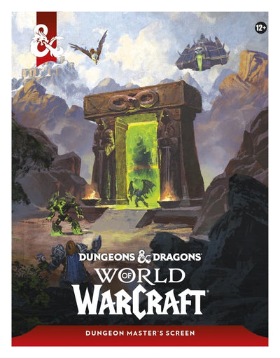 Dungeons & Dragons RPG World of Warcraft Dungeon Master's Screen *English Version*