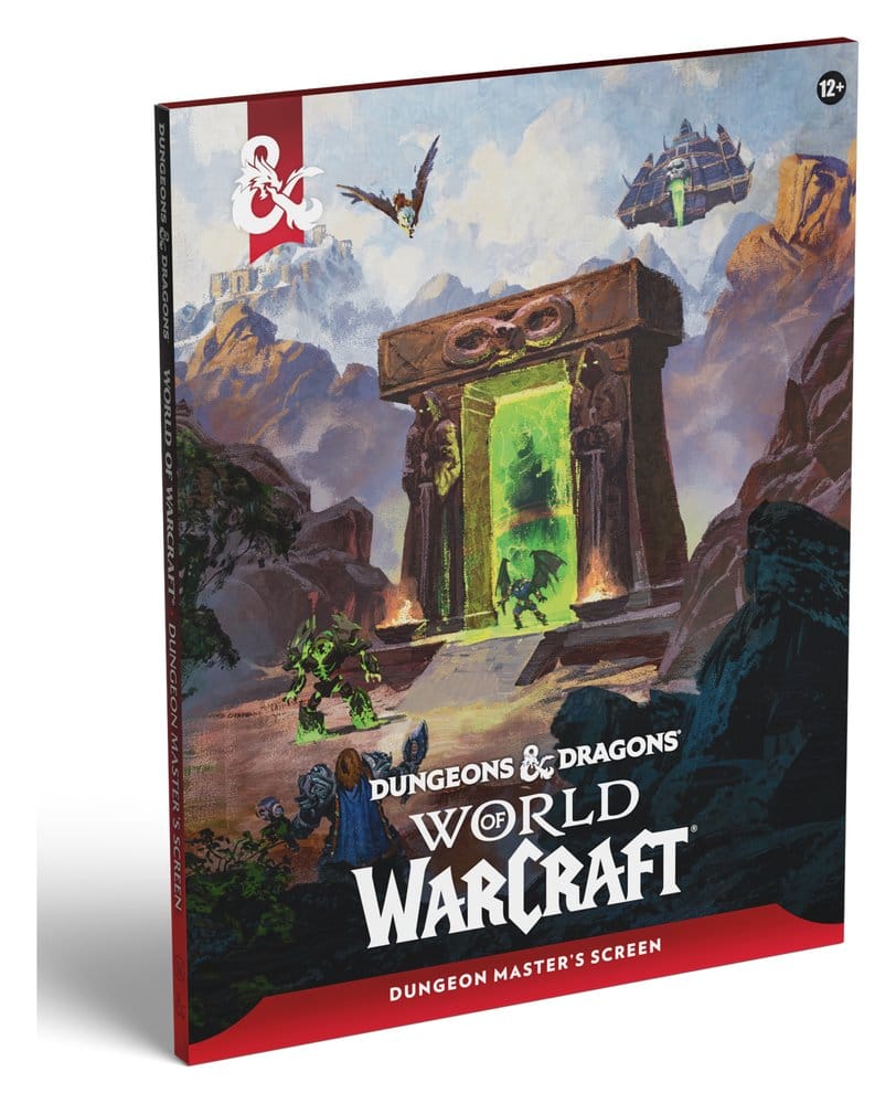 Dungeons & Dragons RPG World of Warcraft Dungeon Master's Screen *English Version*