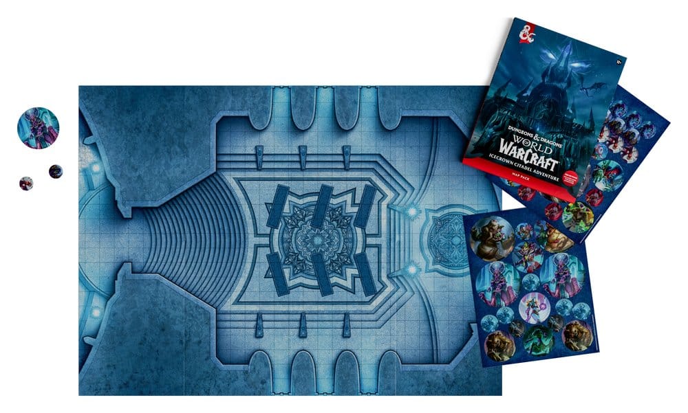 Dungeons & Dragons RPG World of Warcraft: Icecrown Citadel Adventure Map Pack *English Version*