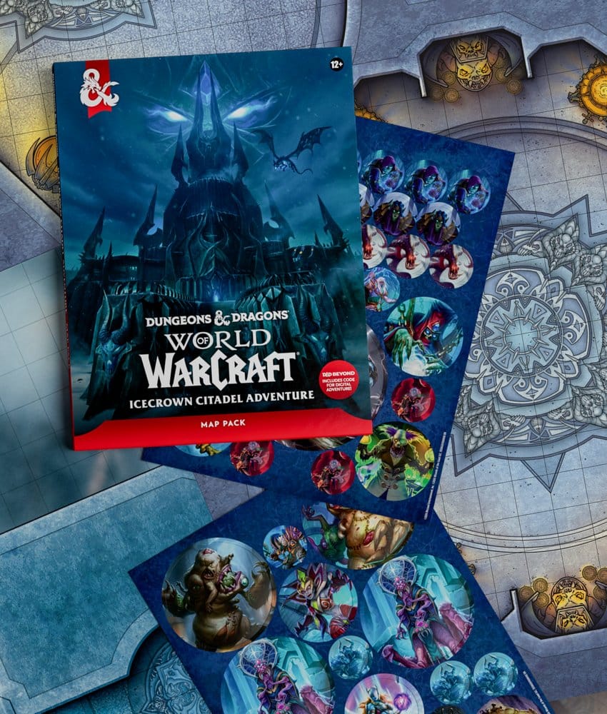 Dungeons & Dragons RPG World of Warcraft: Icecrown Citadel Adventure Map Pack *English Version*