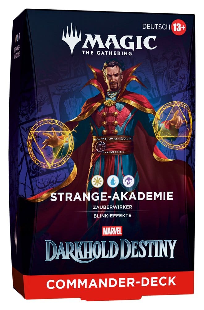 Magic the Gathering Marvel: Darkhold Destiny Commander Decks Case (4) german