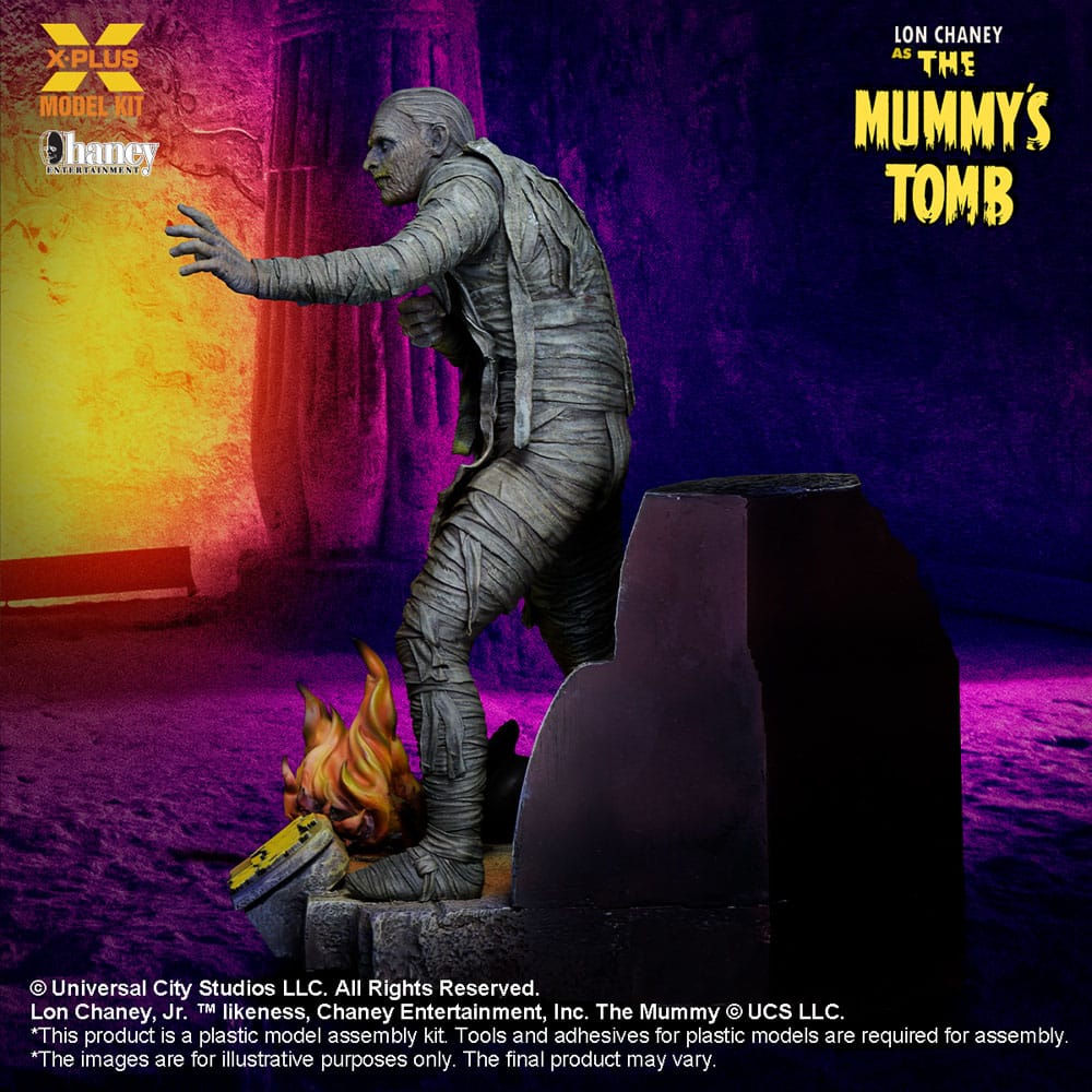 The Mummy´s Tomb Plastic Model Kit 1/8 Lon Chaney Jr. as Mummy 23 cm