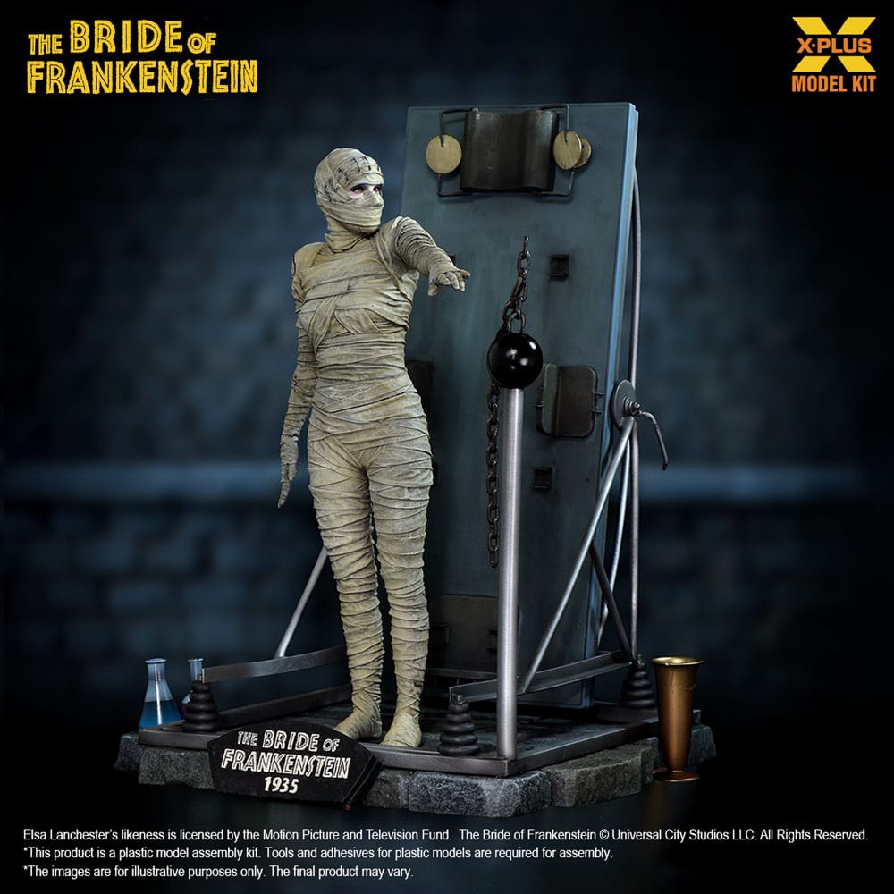 The Bride of Frankenstein Plastic Model Kit 1/8 Bride of Frankenstein 21 cm