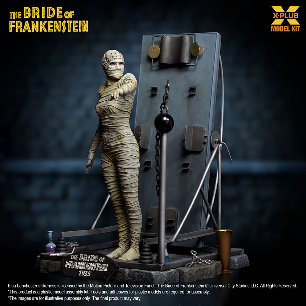 The Bride of Frankenstein Plastic Model Kit 1/8 Bride of Frankenstein 21 cm