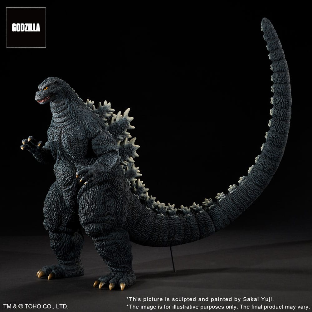 Godzilla 1993 TOHO Yuji Sakai Modeling Collection PVC Statue Godzilla Gallant Figure in the Suzuka Mountains 35 cm