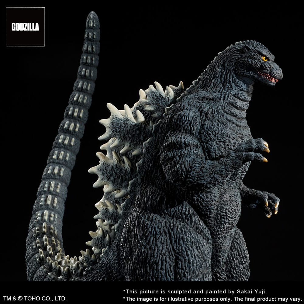 Godzilla 1993 TOHO Yuji Sakai Modeling Collection PVC Statue Godzilla Gallant Figure in the Suzuka Mountains 35 cm