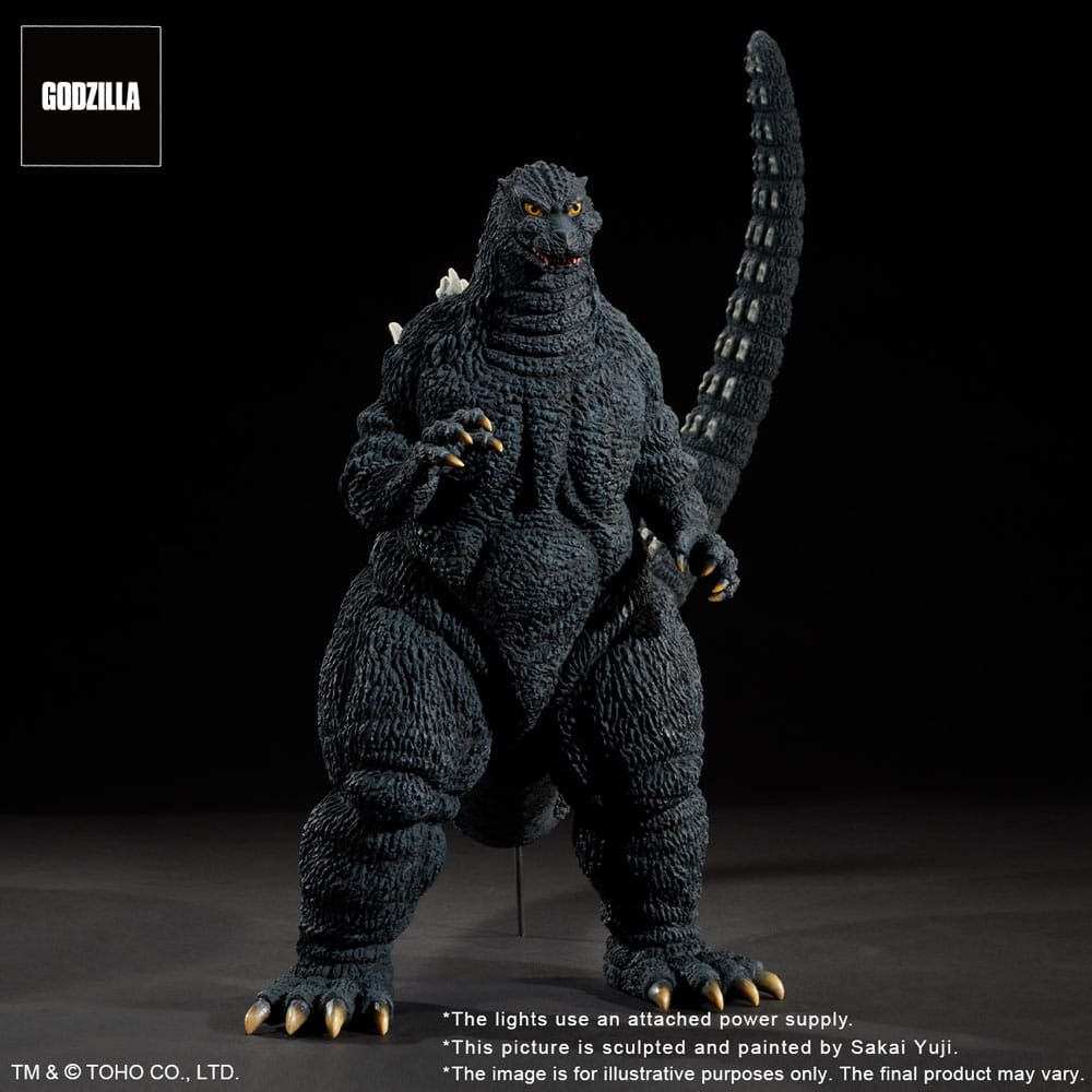 Godzilla 1993 TOHO Yuji Sakai Modeling Collection PVC Statue Godzilla Gallant Figure in the Suzuka Mountains 35 cm