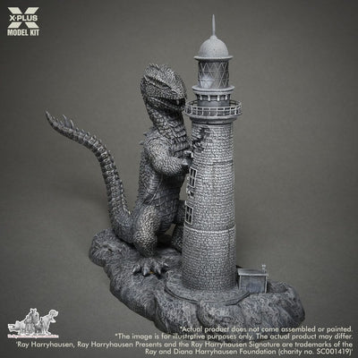 Plastic Model Kit 1/72 Ray Harryhausen's Rhedosaurus 23 cm