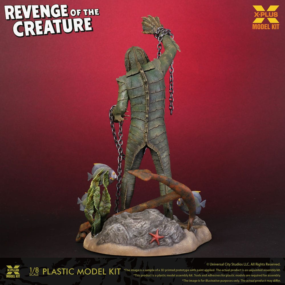 Revenge of the Creature Plastic Model Kit 1/8 Creature 28 cm