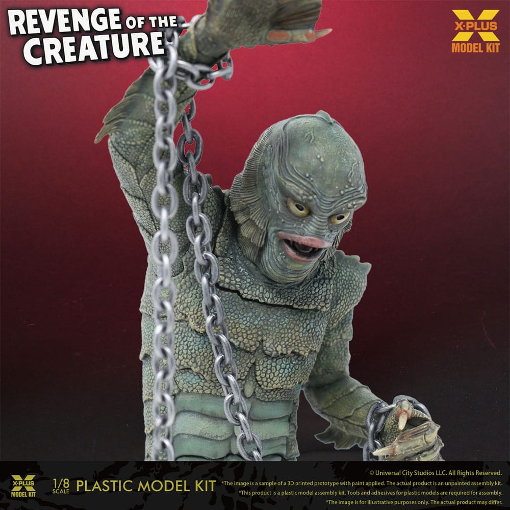 Revenge of the Creature Plastic Model Kit 1/8 Creature 28 cm