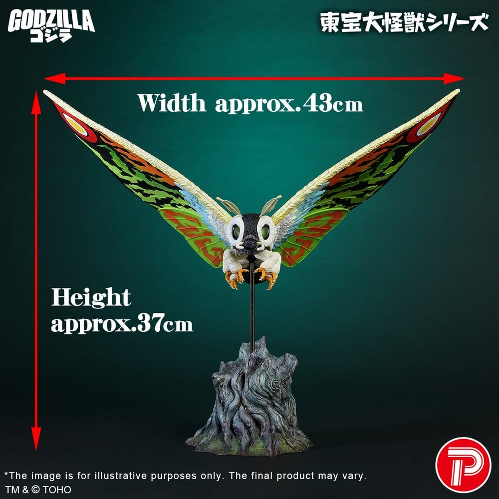 Toho Daikaiju Series PVC Figure Mothra Leo 37 cm