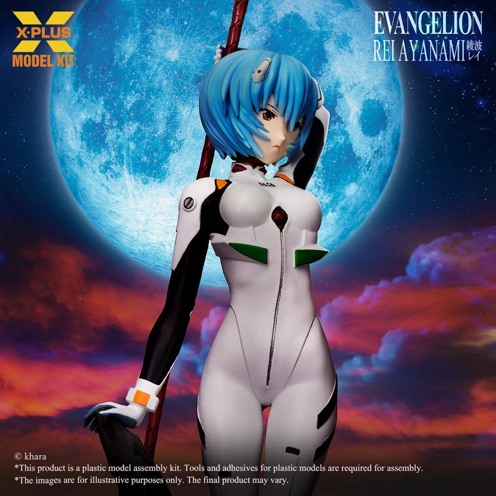 Evangelion Plastic Model Kit 1/8 Rei Ayanami 20 cm (Reproduction)