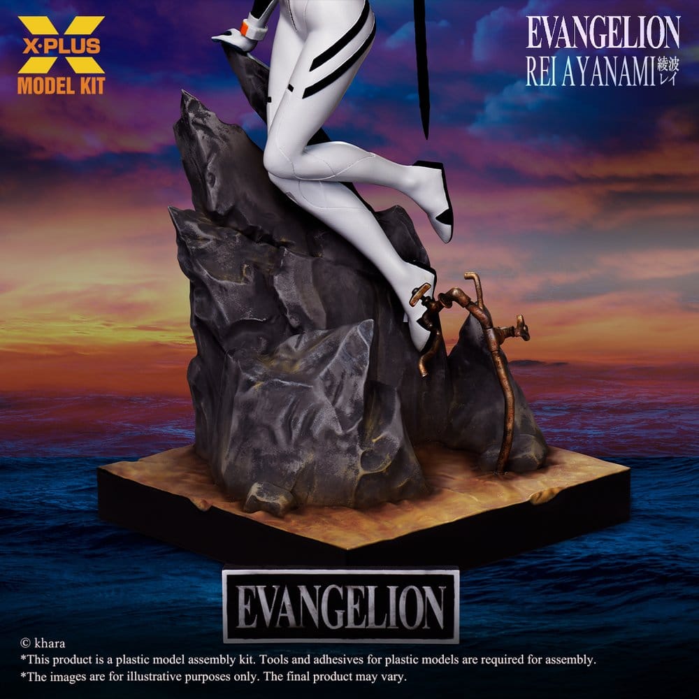 Evangelion Plastic Model Kit 1/8 Rei Ayanami 20 cm (Reproduction)