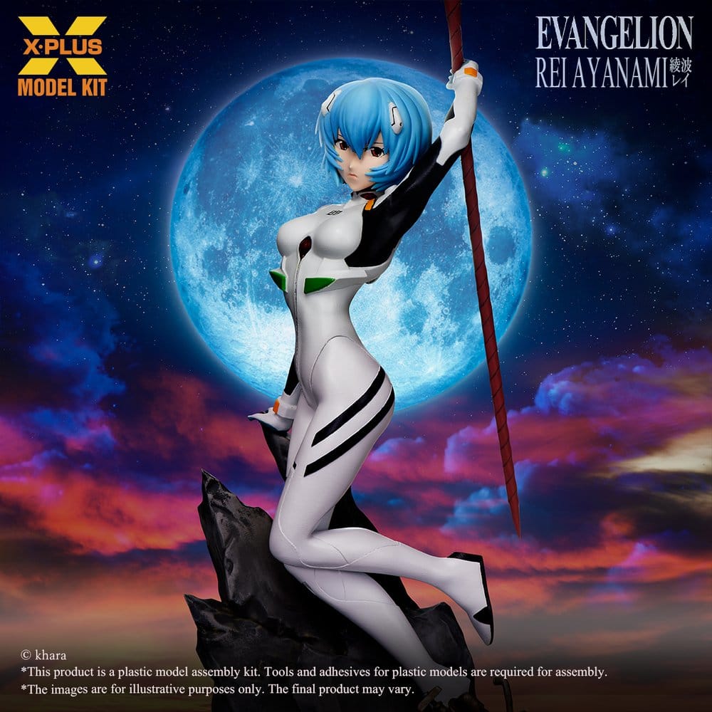 Evangelion Plastic Model Kit 1/8 Rei Ayanami 20 cm (Reproduction)
