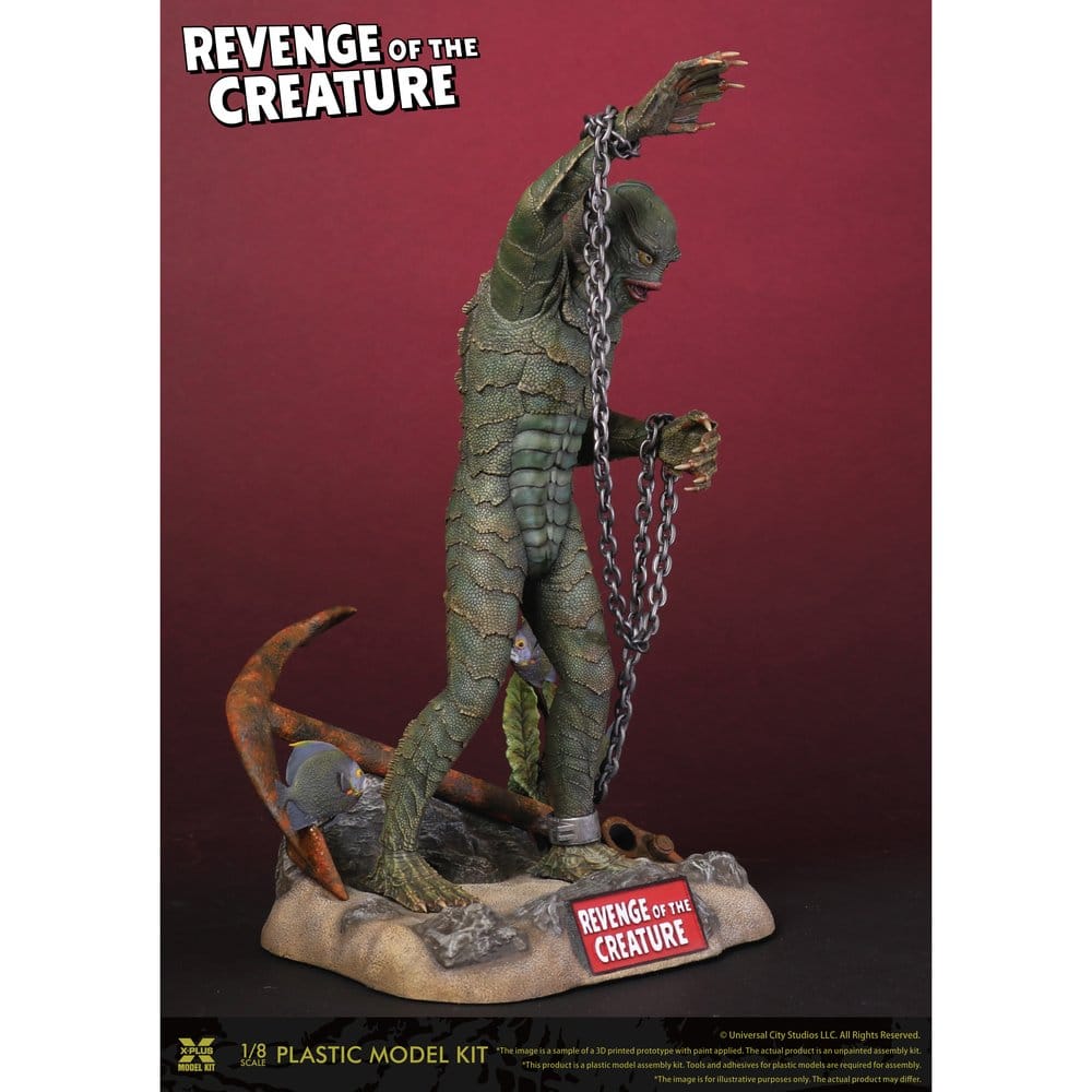 Revenge of the Creature Plastic Model Kit 1/8 Revenge of the Creature 28 cm (Reproduction)