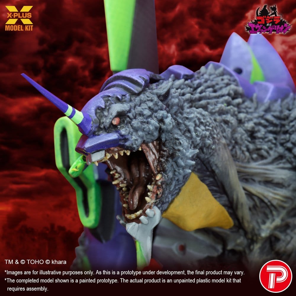 Godzilla vs. Evangelion Plastic Model Kit Evangelion Test Type-01 “G” Awakened Form 20 cm